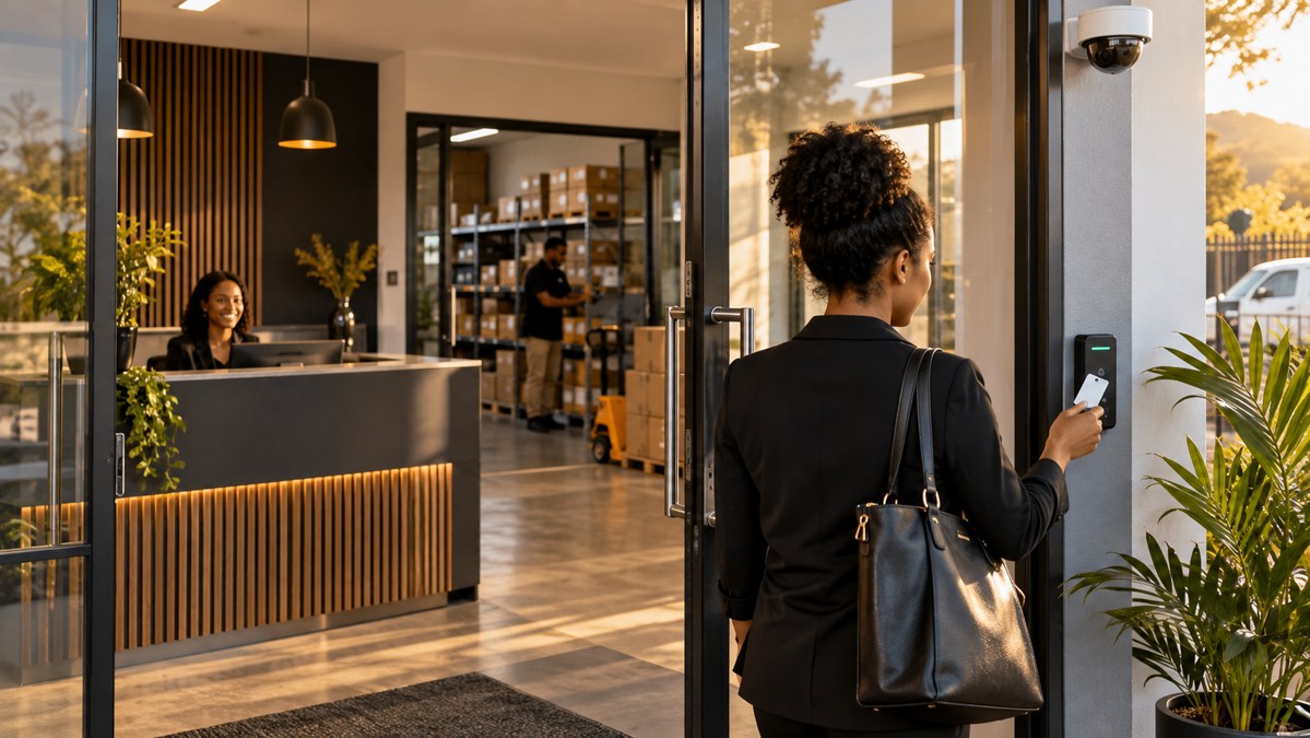 Illustrative business security solution