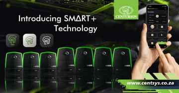 CENTURION SMART+ gate automation range with MyCentsys mobile app