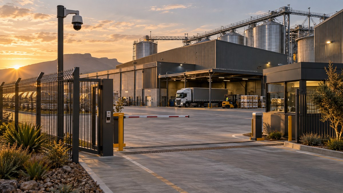 Illustrative industrial security solution