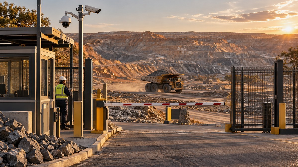 Illustrative mining security solution